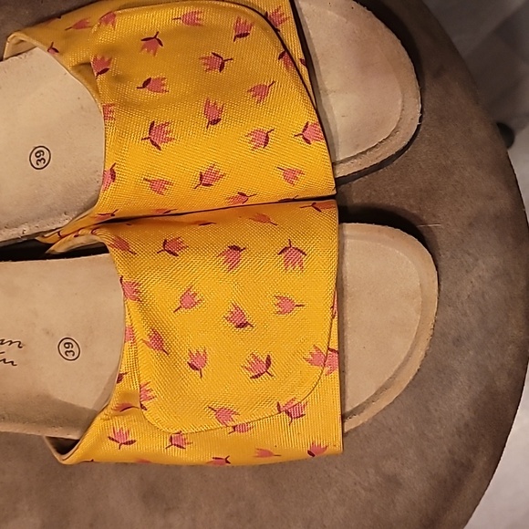 Gudrun Sjoden Floral Velcro Sandals Size 39 - Picture 8 of 8